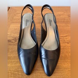 Ros Hommerson Black Slingback Heels